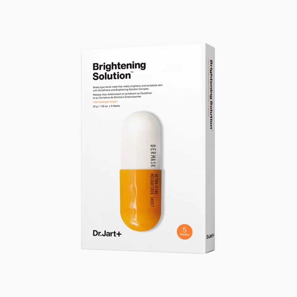 Dr. Jart+ Brightening Solution Sheet Masks - 5 Masks